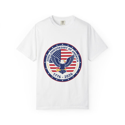 250th Anniversary America T-Shirt – 1776–2026 Patriotic Eagle Celebration Tee