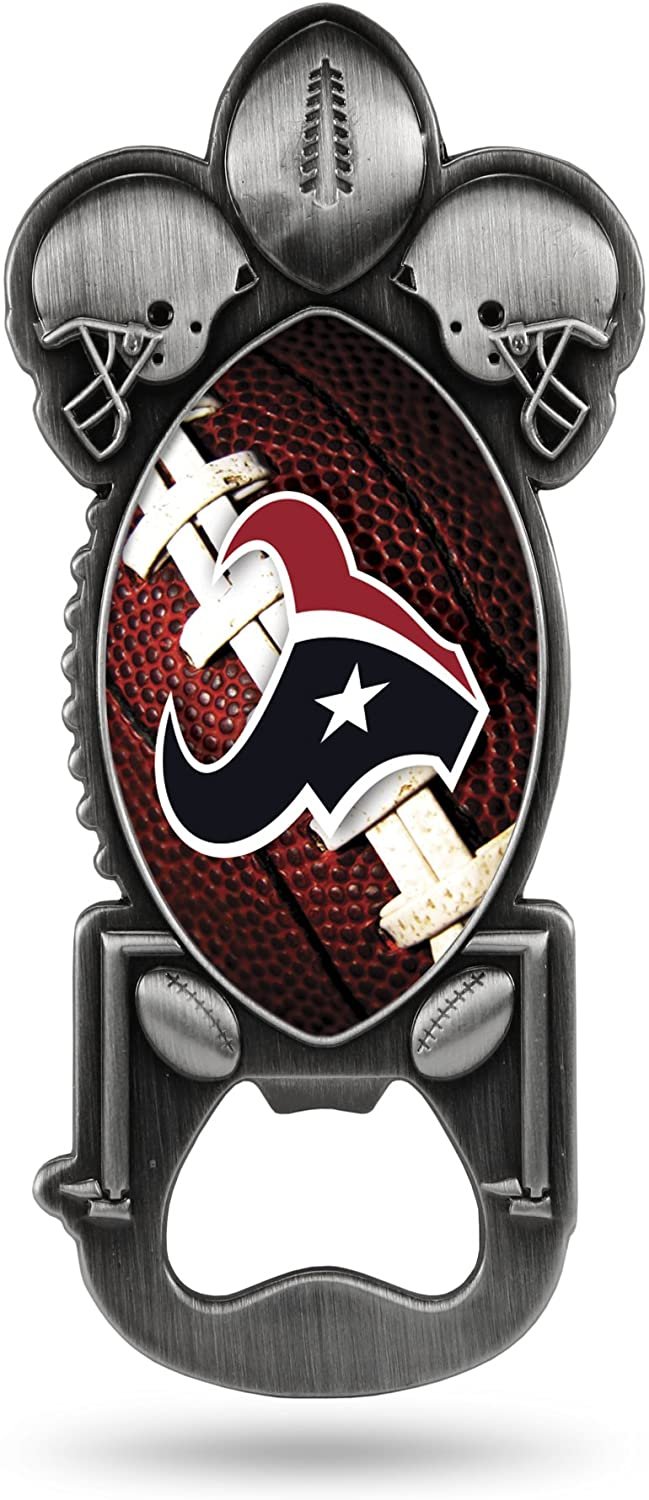 NFL Houston Texans Magnetic Metal Bottle Opener Party Starter