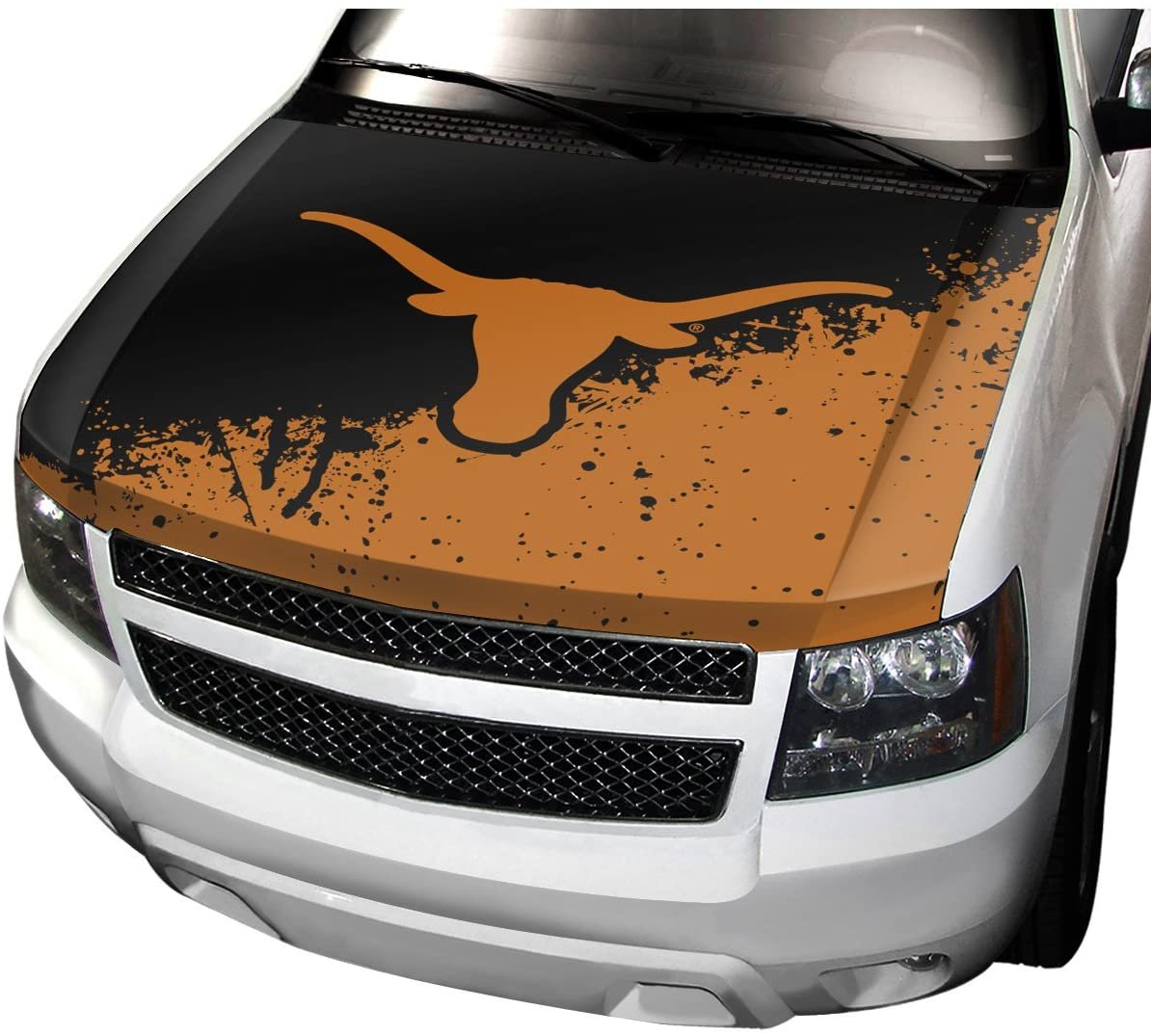 NCAA Texas Longhorns Auto Hood Cover, One Size, One Color
