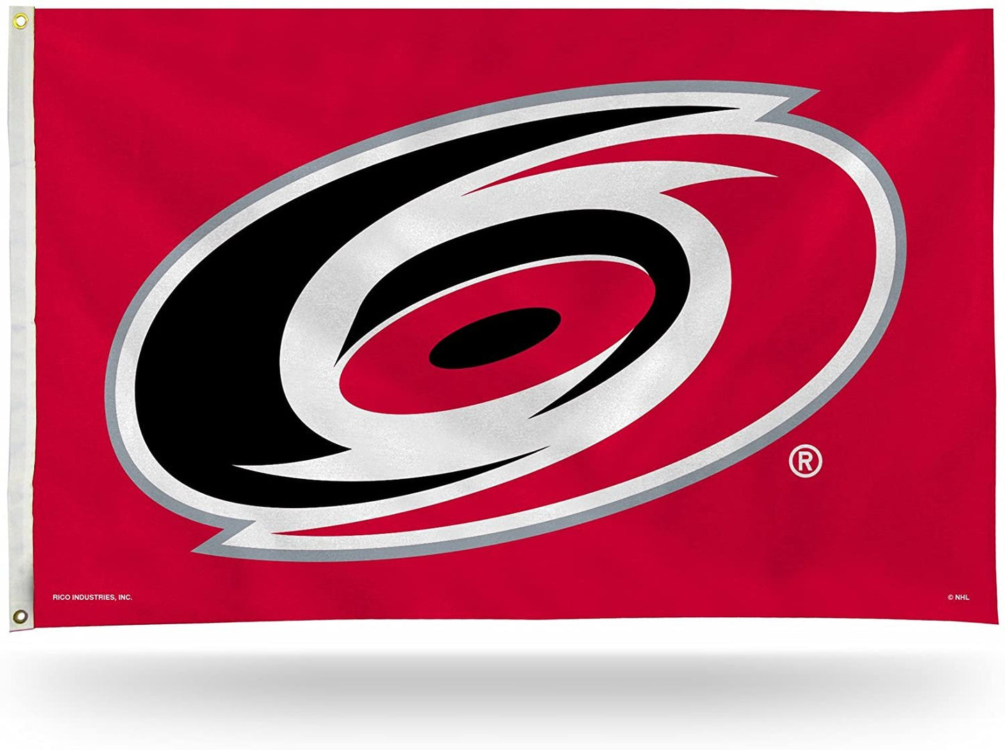 Carolina Hurricanes Premium 3x5 Feet Flag Banner, Logo Design, Metal Grommets, Outdoor Use, Single Sided