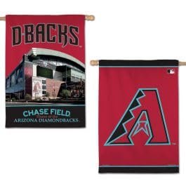 Arizona Diamondbacks Premium 2-Sided Banner House Flag, Outdoor Use, 28x40 Inch