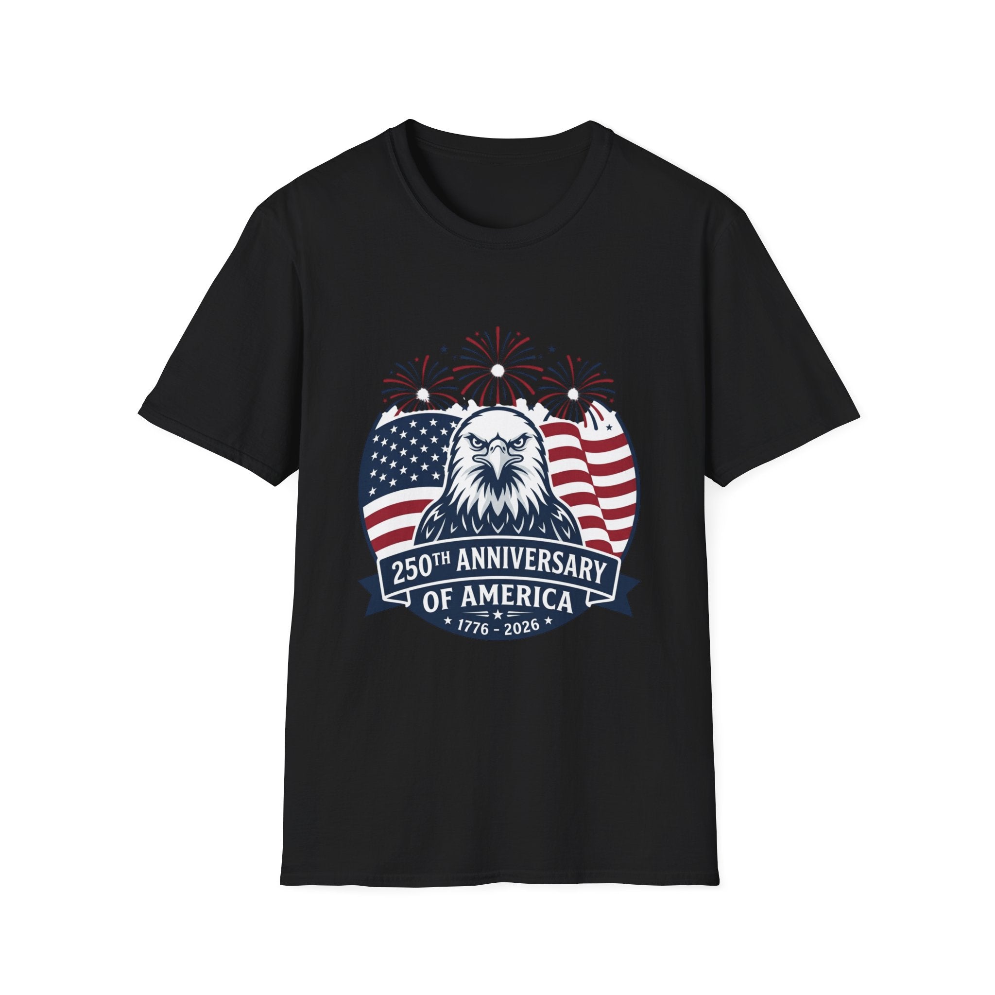 Patriotic Eagle T-Shirt — 250th Anniversary of America Graphic Tee