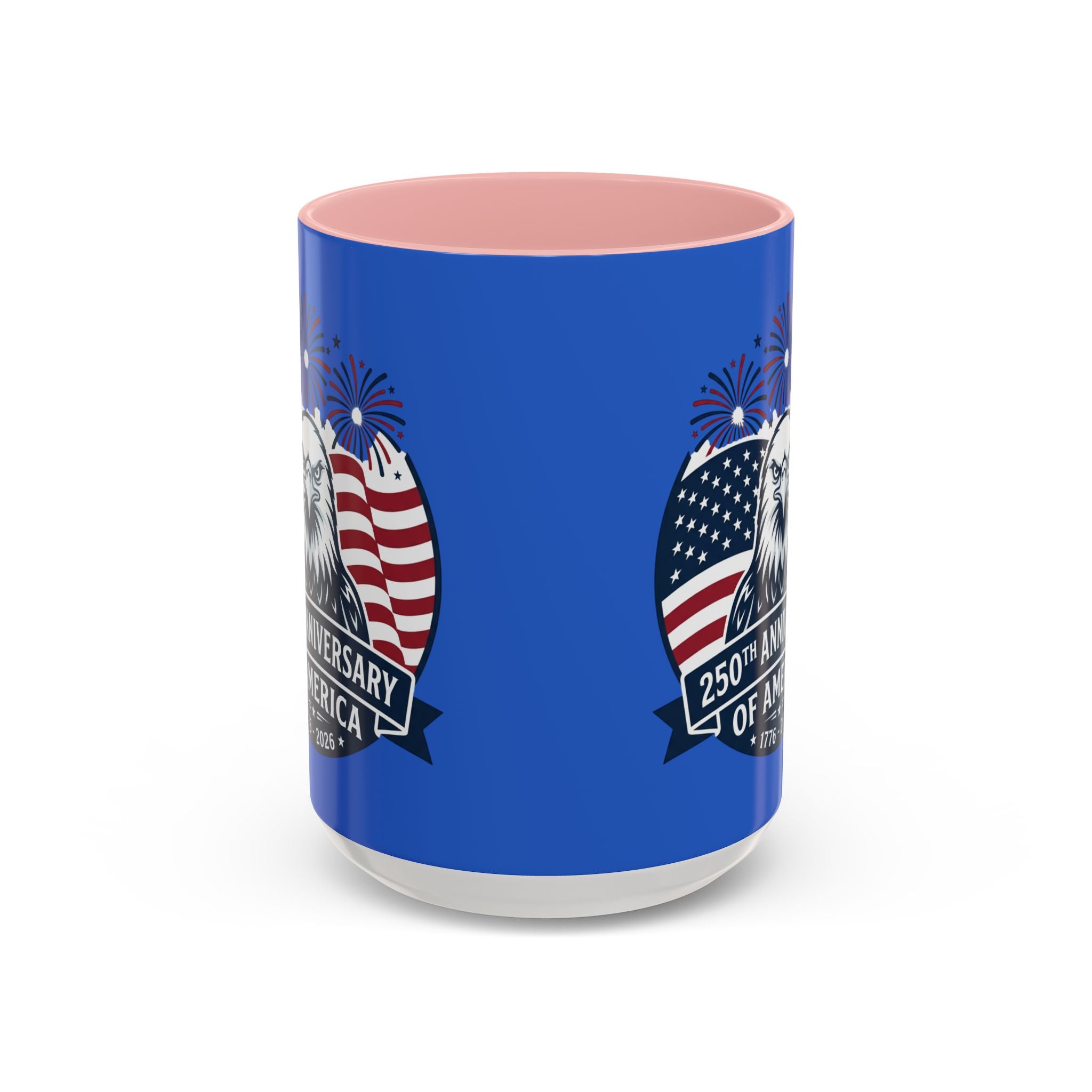 250th Anniversary of America Eagle Flag Coffee Mug — Patriotic 1776–2026 Accent Mug
