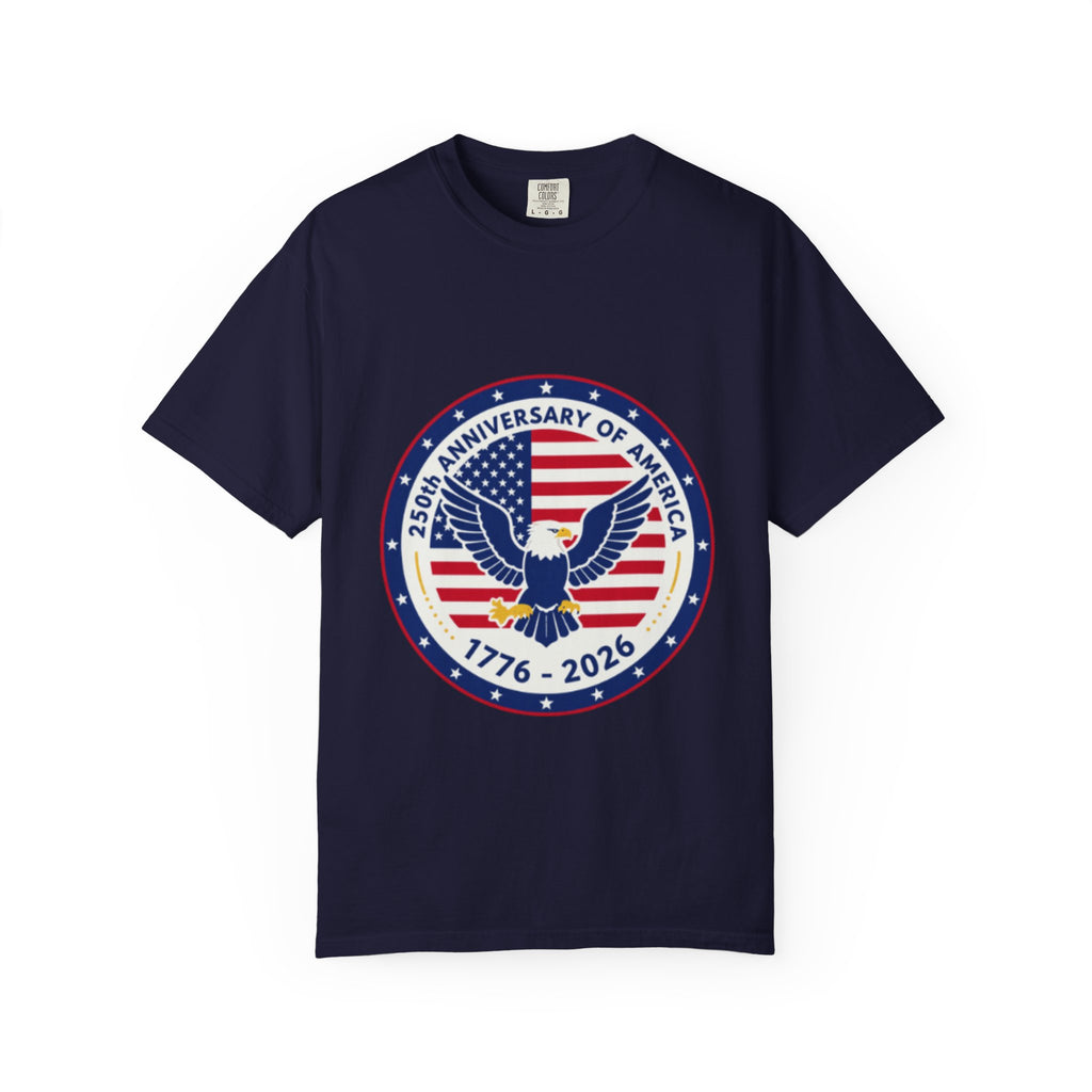250th Anniversary America T-Shirt – 1776–2026 Patriotic Eagle Celebration Tee