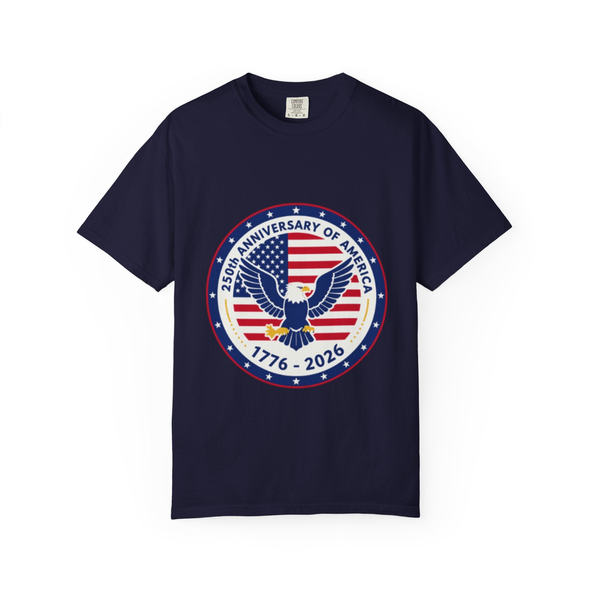 250th Anniversary America T-Shirt – 1776–2026 Patriotic Eagle Celebration Tee