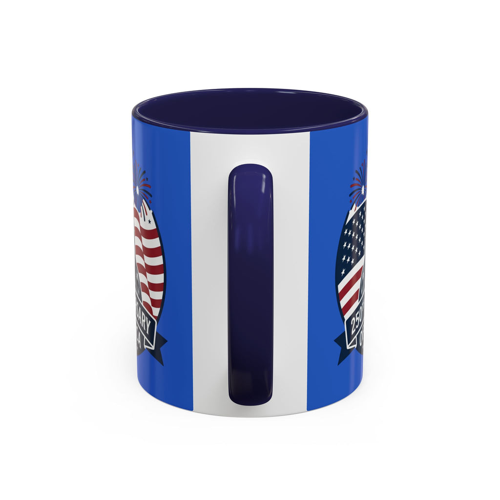 250th Anniversary of America Eagle Flag Coffee Mug — Patriotic 1776–2026 Accent Mug