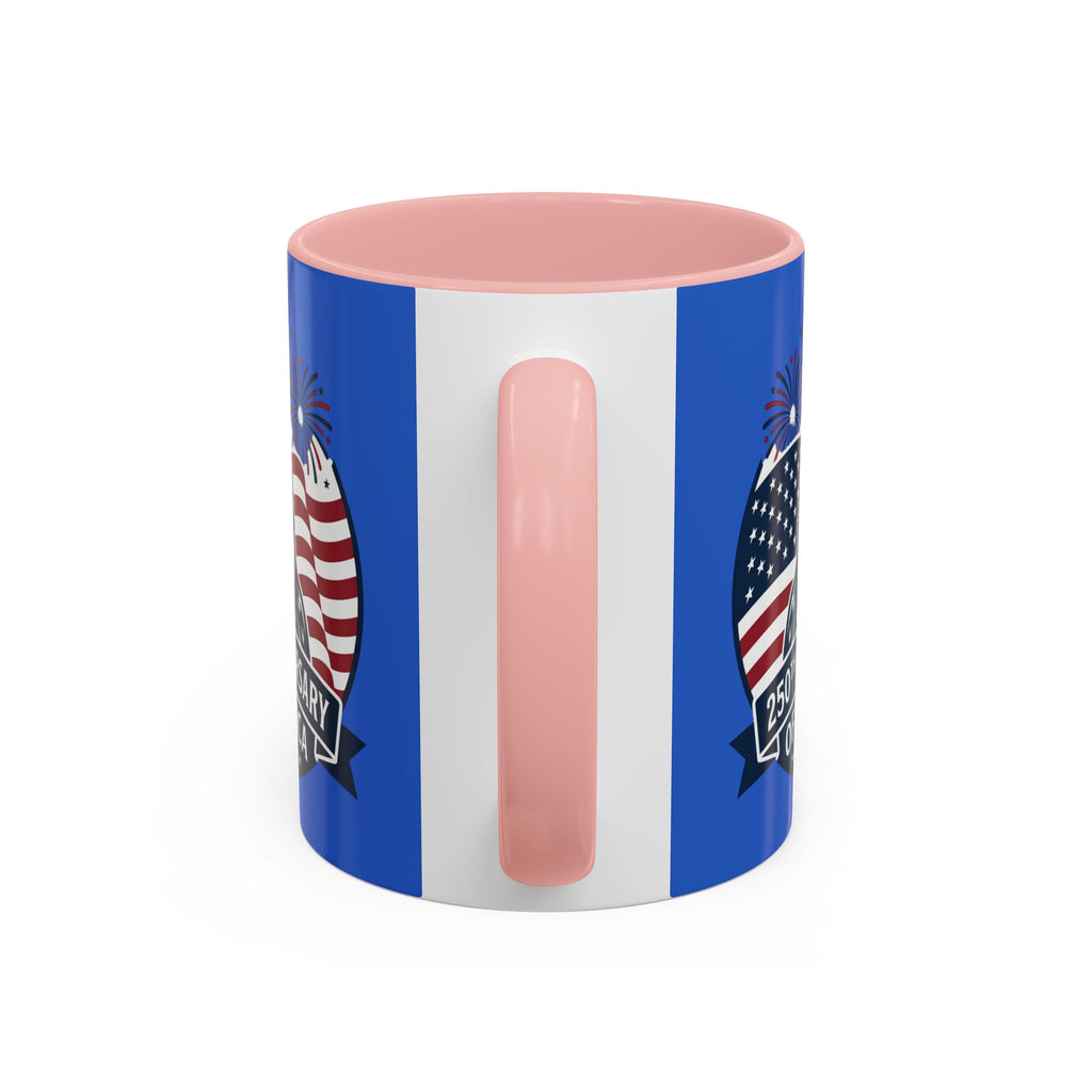 250th Anniversary of America Eagle Flag Coffee Mug — Patriotic 1776–2026 Accent Mug