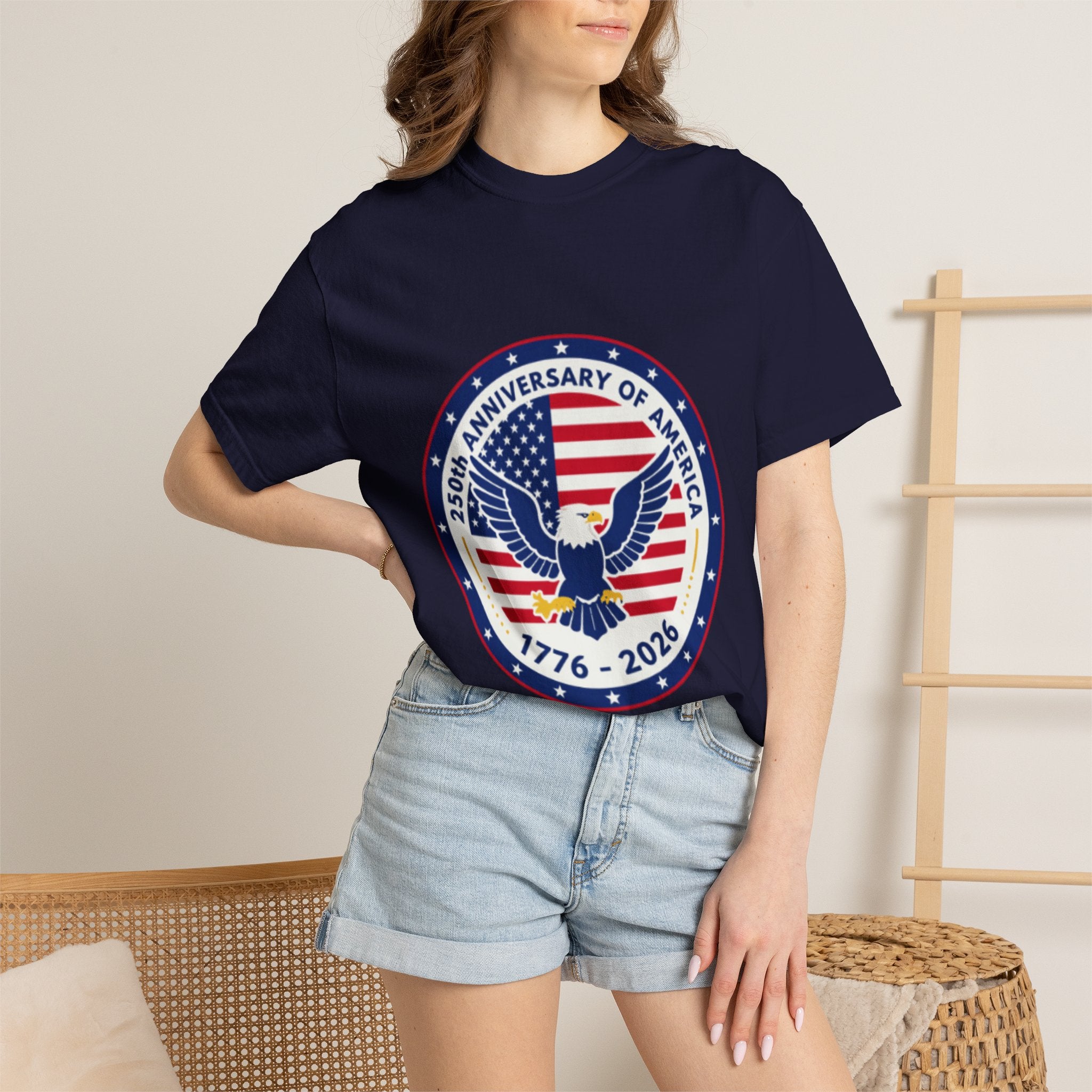 250th Anniversary America T-Shirt – 1776–2026 Patriotic Eagle Celebration Tee