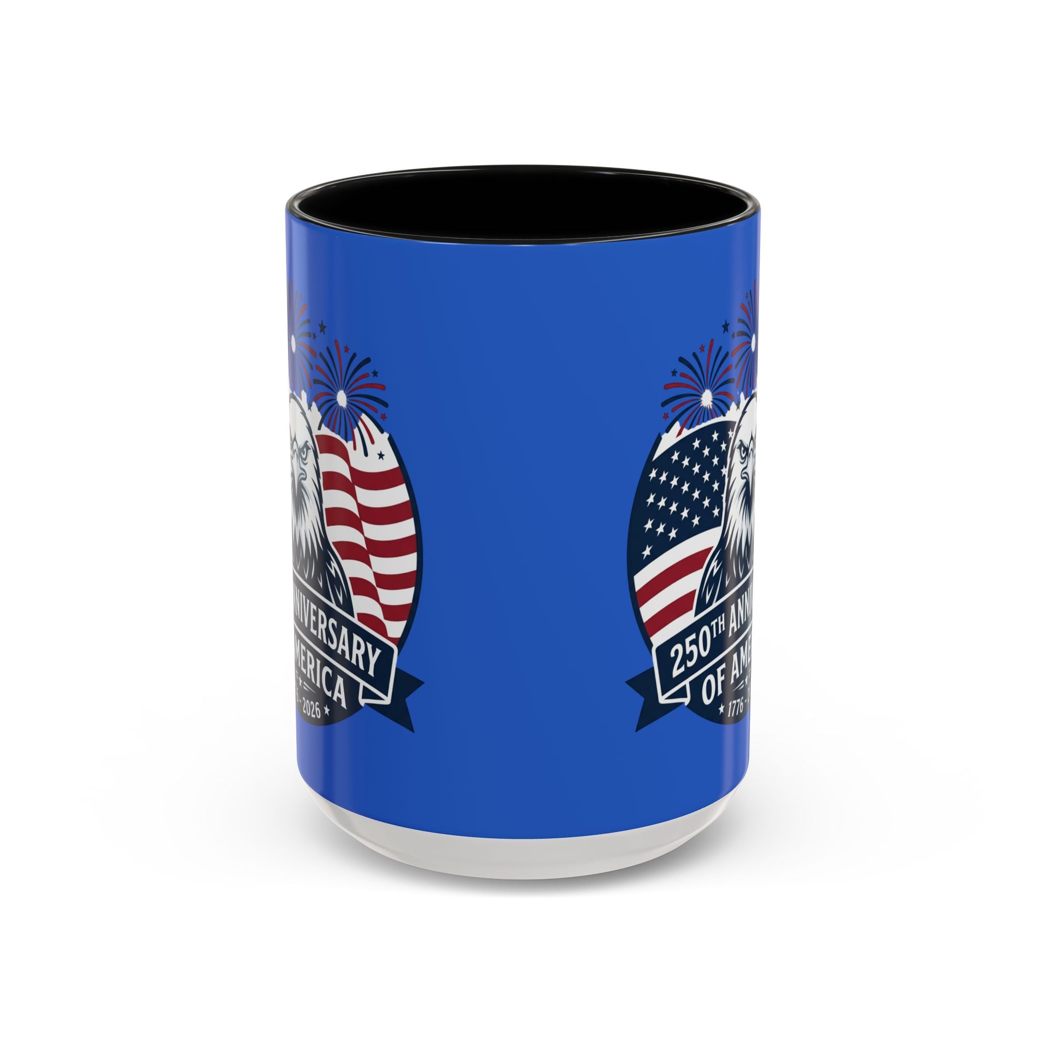 250th Anniversary of America Eagle Flag Coffee Mug — Patriotic 1776–2026 Accent Mug
