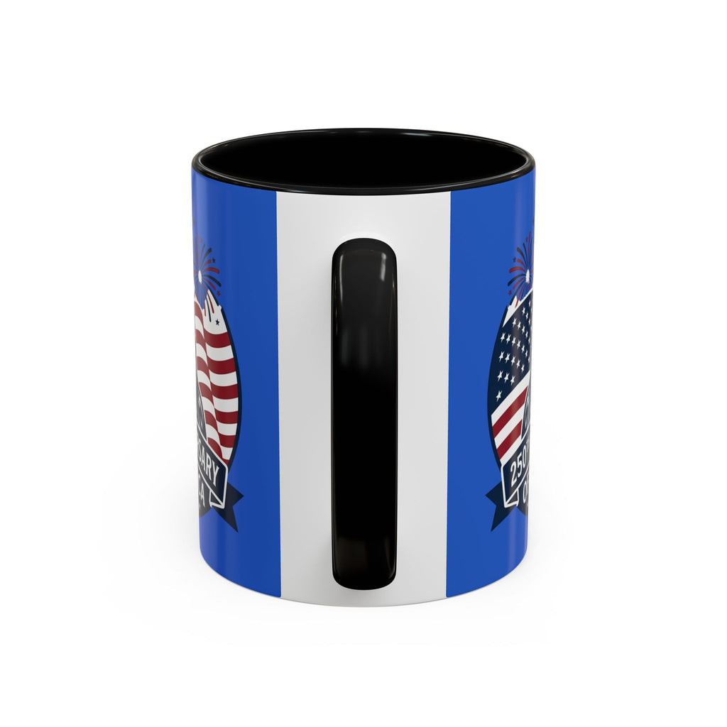 250th Anniversary of America Eagle Flag Coffee Mug — Patriotic 1776–2026 Accent Mug