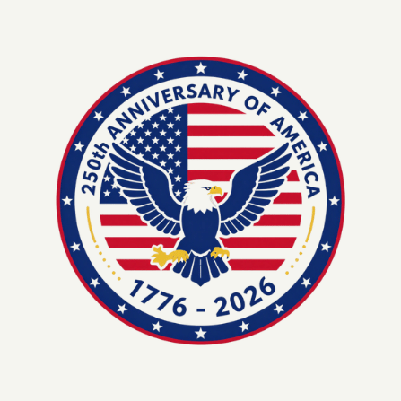 250th Anniversary America T-Shirt – 1776–2026 Patriotic Eagle Celebration Tee