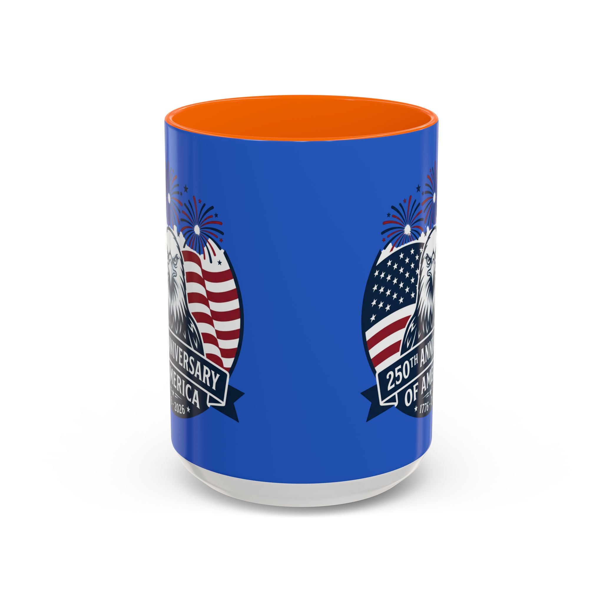 250th Anniversary of America Eagle Flag Coffee Mug — Patriotic 1776–2026 Accent Mug