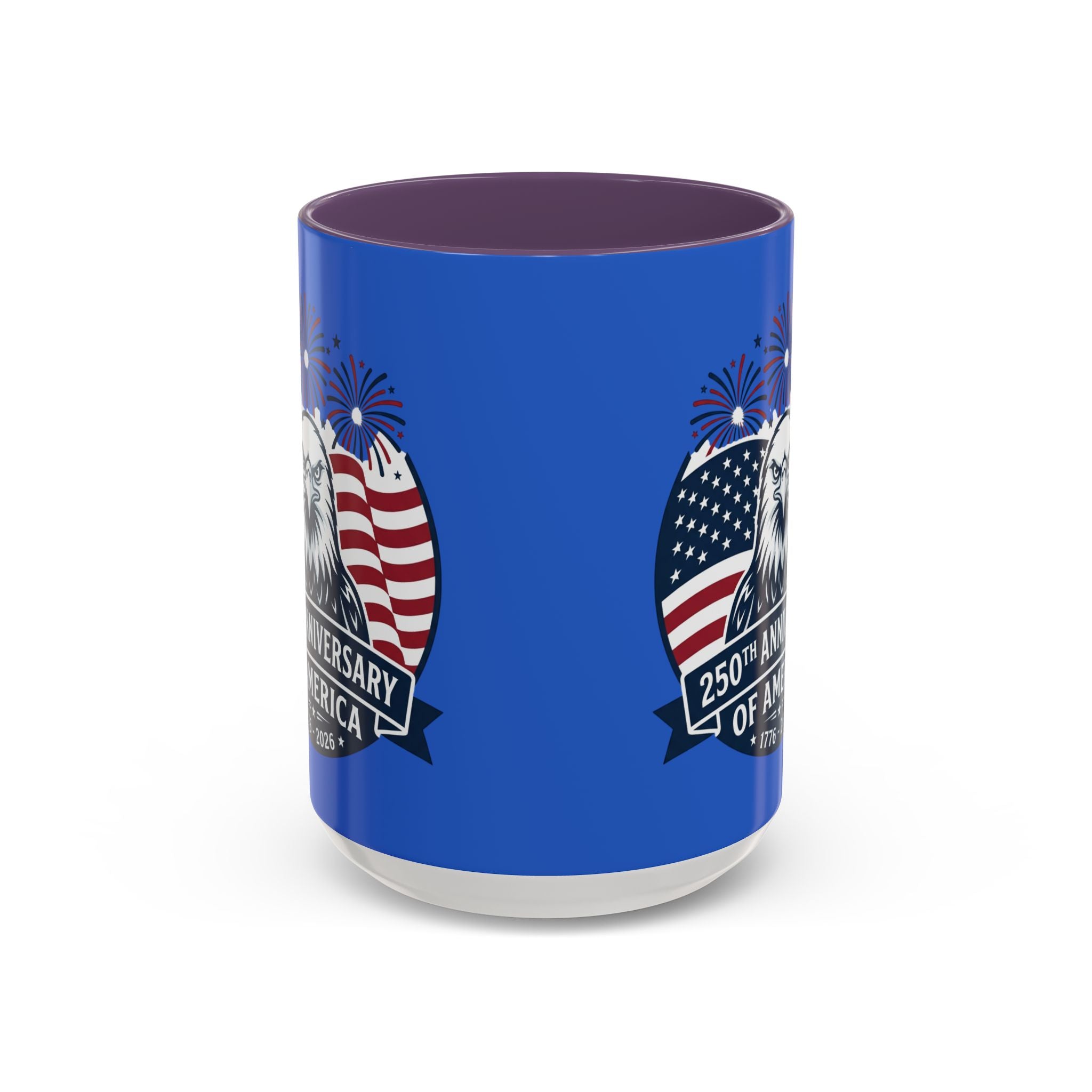 250th Anniversary of America Eagle Flag Coffee Mug — Patriotic 1776–2026 Accent Mug