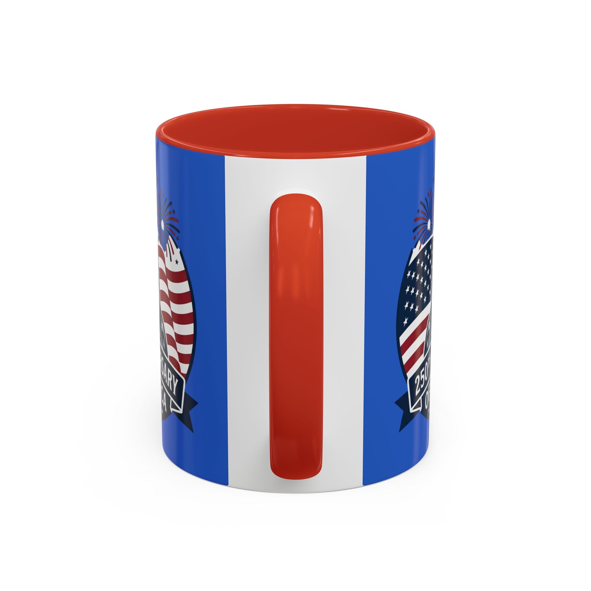 250th Anniversary of America Eagle Flag Coffee Mug — Patriotic 1776–2026 Accent Mug