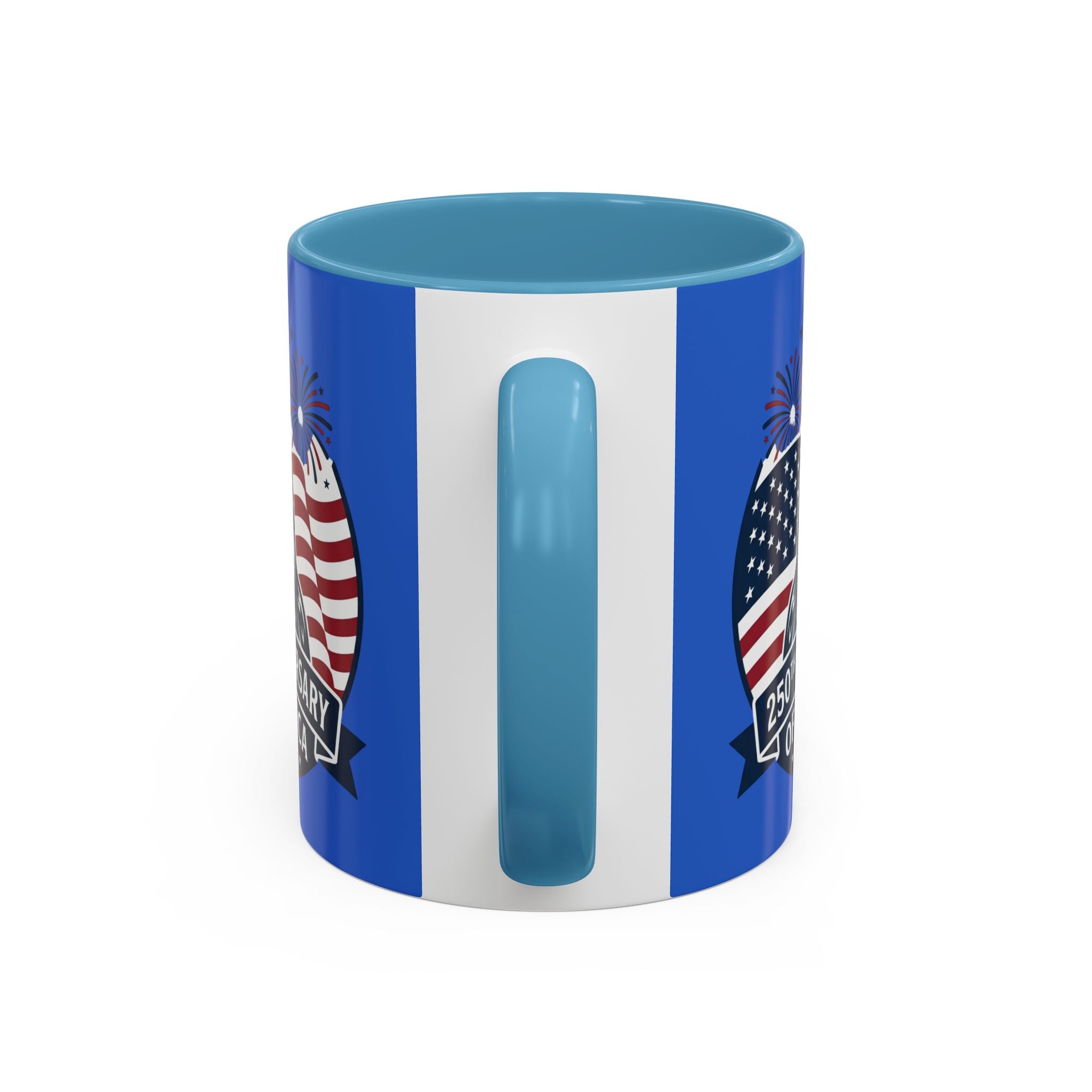 250th Anniversary of America Eagle Flag Coffee Mug — Patriotic 1776–2026 Accent Mug