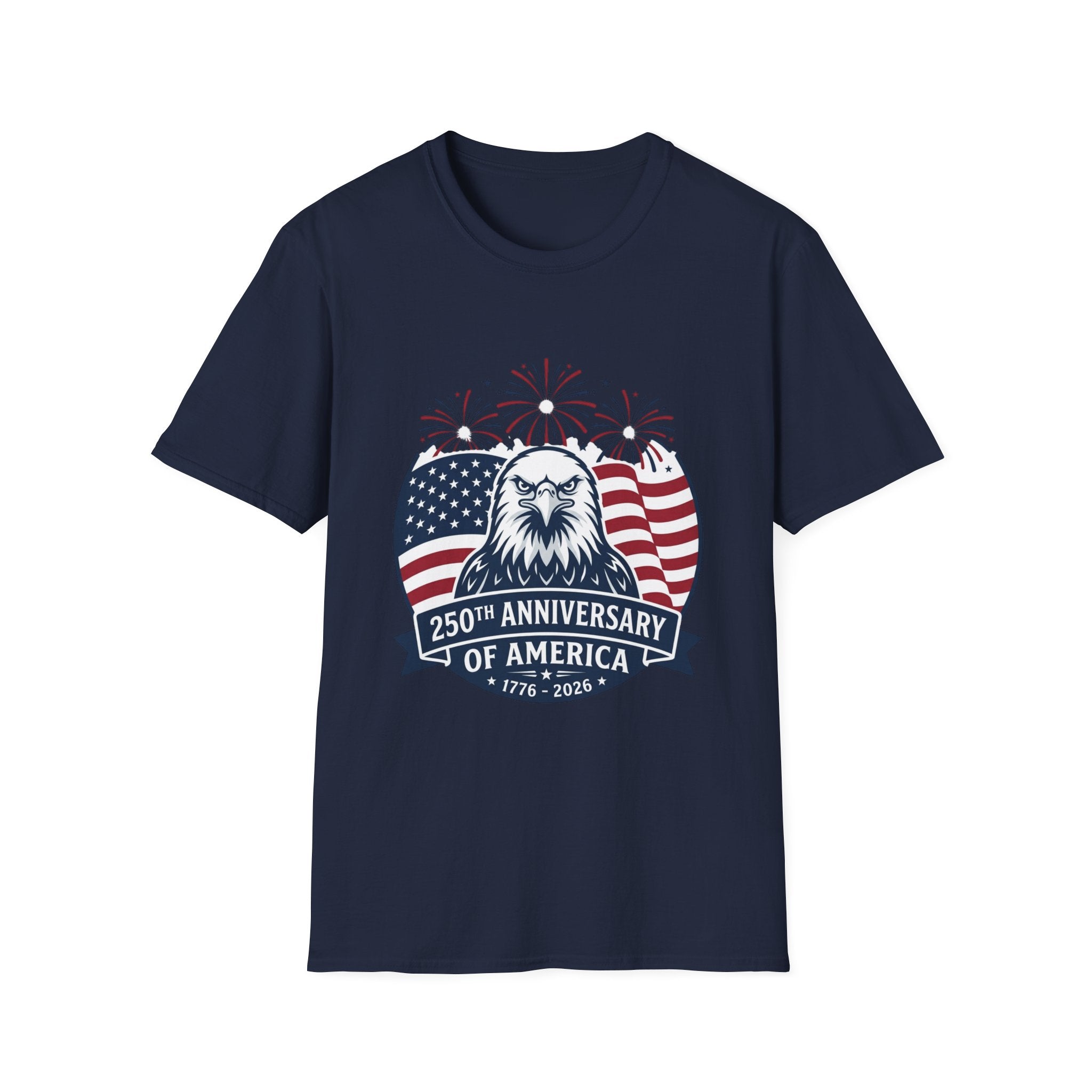 Patriotic Eagle T-Shirt — 250th Anniversary of America Graphic Tee