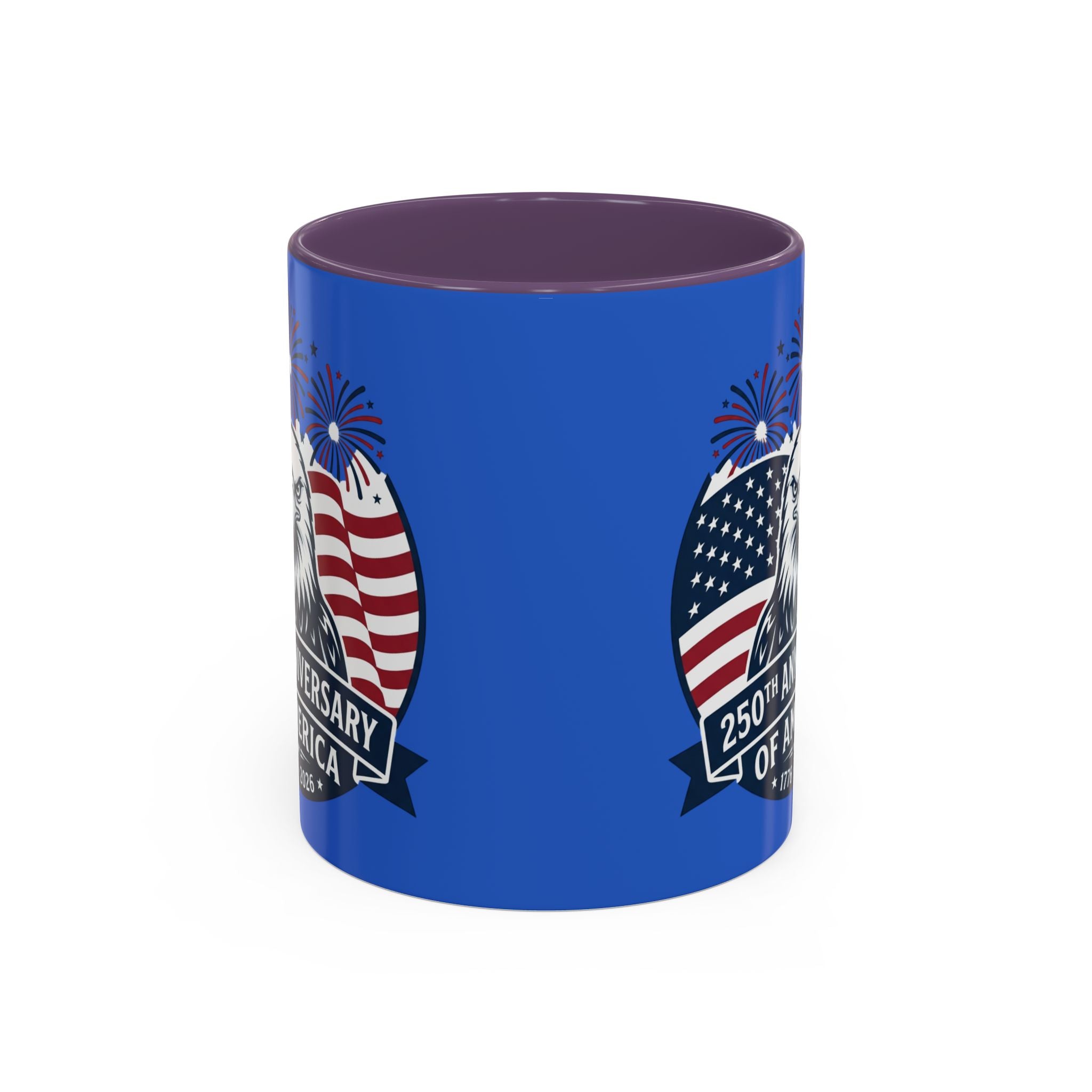 250th Anniversary of America Eagle Flag Coffee Mug — Patriotic 1776–2026 Accent Mug