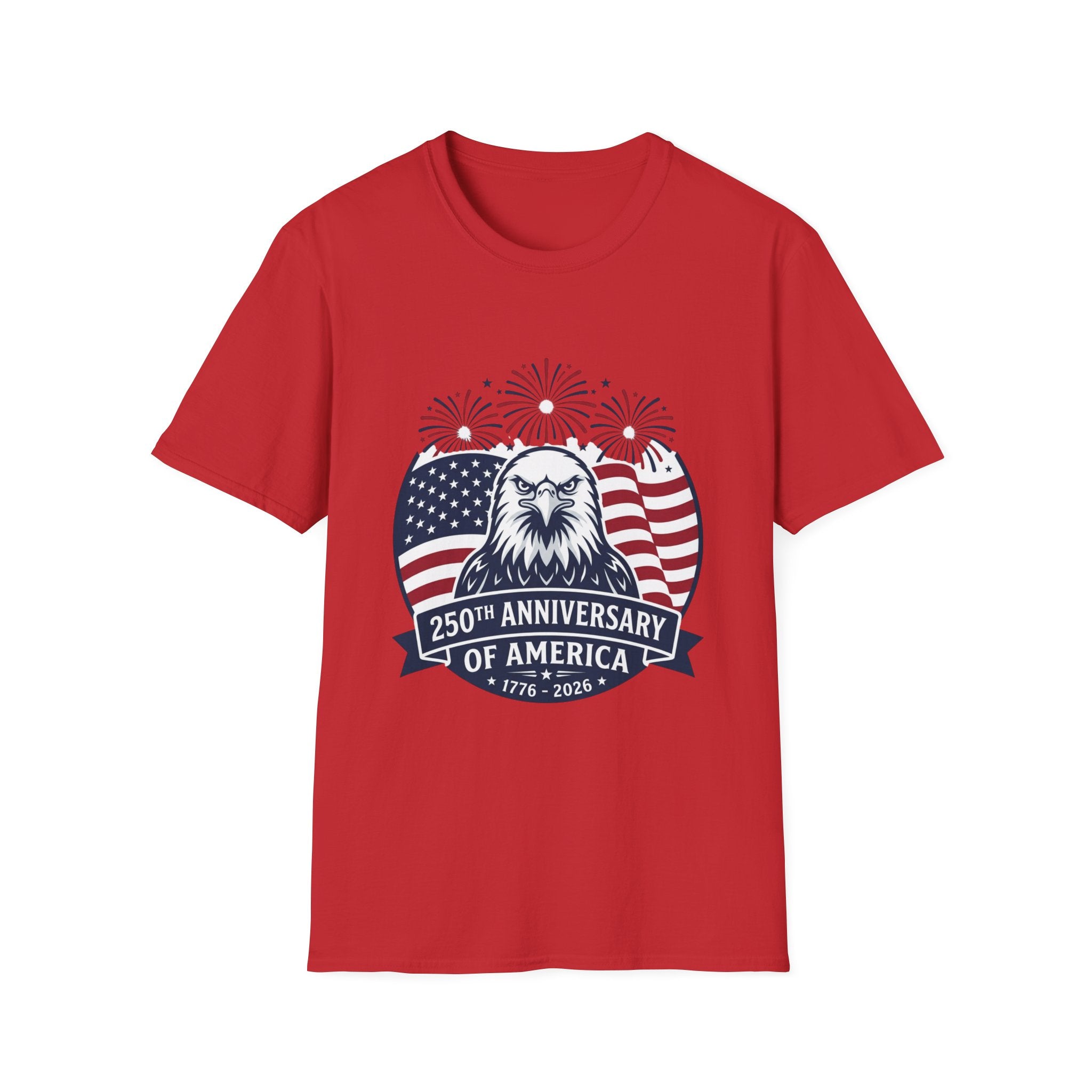 Patriotic Eagle T-Shirt — 250th Anniversary of America Graphic Tee