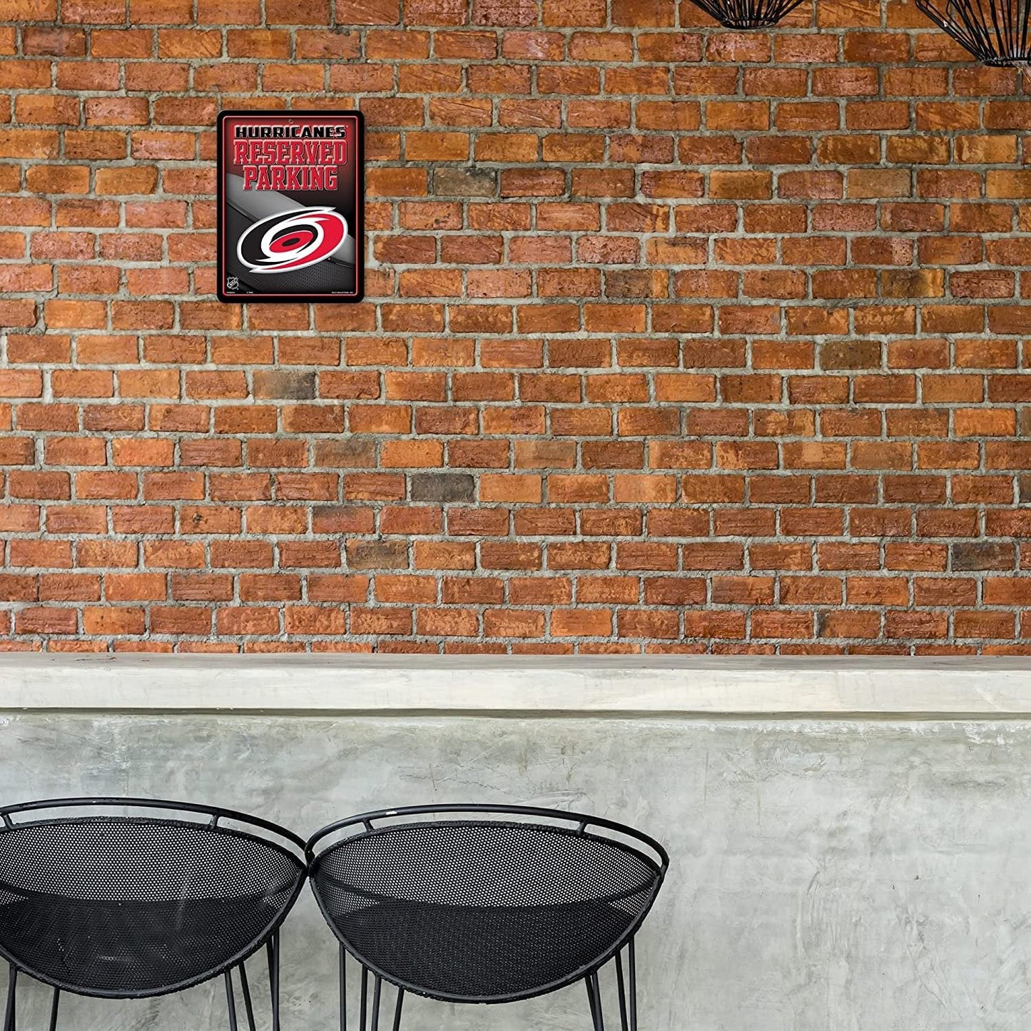 Carolina Hurricanes Metal Parking Novelty Wall Sign 8.5 x 11 Inch