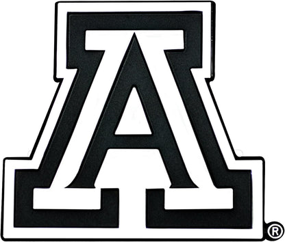 University of Arizona Wildcats Solid Metal Raised Auto Emblem Decal Adhesive Backing