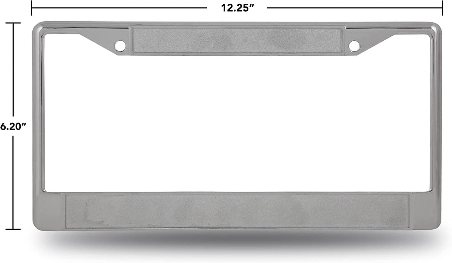 Alabama State University Hornets Black License Plate Frame Tag Cover 6 x 12 Inches