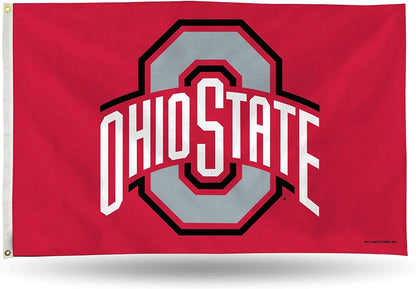 Ohio State University Buckeyes Premium 3x5 Flag Banner Metal Grommets Outdoor Indoor