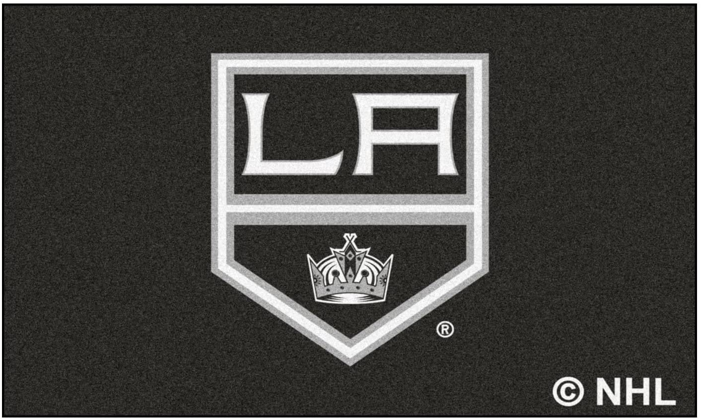 Los Angeles Kings Floor Mat Area Rug, 20x30 Inch, Nylon, Anti-Skid Backing