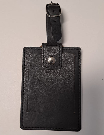 New York Jets Luggage Bag Tag Laser Engraved Ultra Suede Includes ID Card