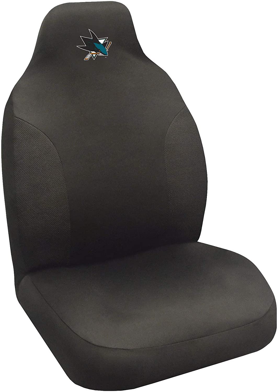FANMATS NHL San Jose Sharks Seat Coverseat Cover, Team Colors, One Sized, 25095