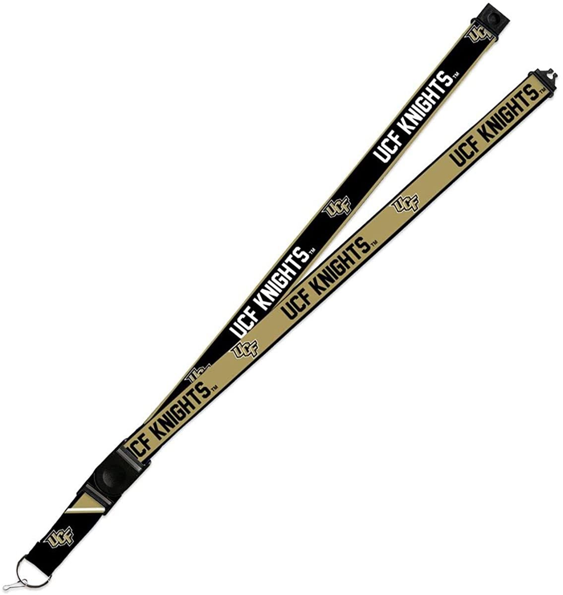 Central Florida Knights UCF Lanyard Keychain 2-sided Breakaway Clip University of