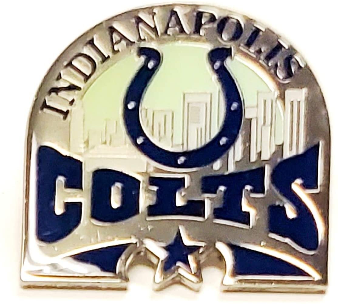 Rico Industries, Inc. Indianapolis Colts Glossy Metal Hat Lapel Pin Team Logo Football