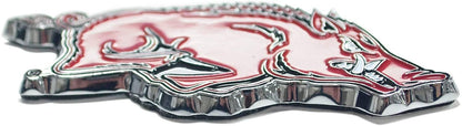 Chicago Cubs Solid Metal Color Auto Emblem, Raised, 3.5 Inch, Adhesive Backing