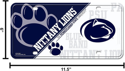 Philadelphia Eagles Metal Tag License Plate 6x12 Inch, Green Circle Design
