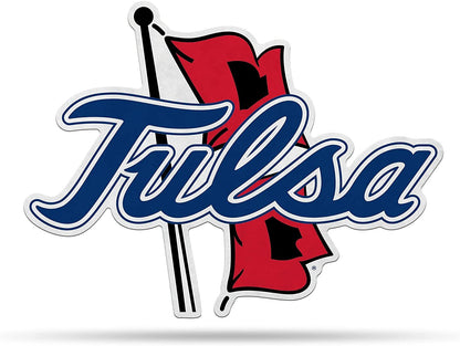Rico Industries NCAA Tulsa Golden Hurricane Primary Logo Shape Cut Pennant