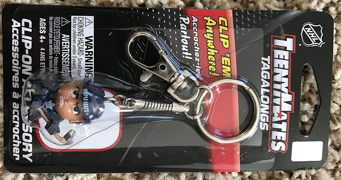 Officially Licensed NHL TMKCMAP Toronto Maple Leaf TeenyMate Tagalongs Keychain