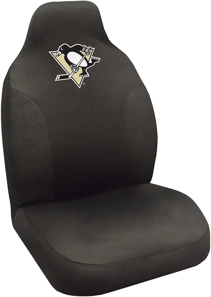 FANMATS - 15150 NHL Pittsburgh Penguins Polyester Seat Cover , 20"x48"