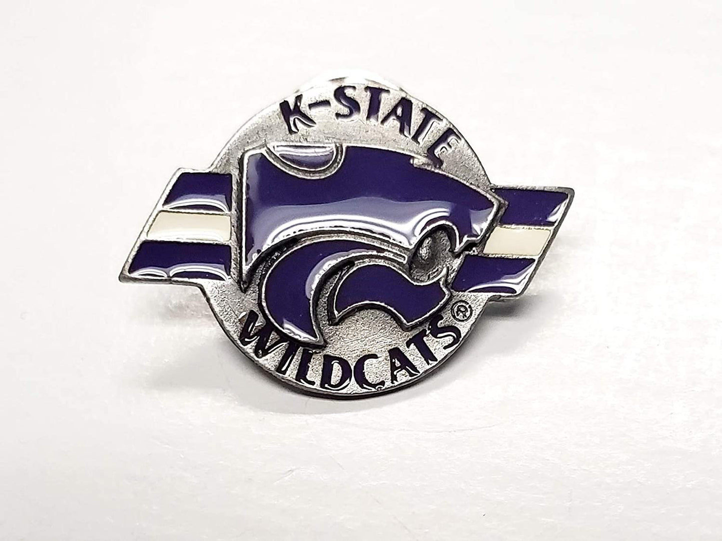 Rico Industries, Inc. Kansas State Wildcats Glossy Metal Hat Lapel Pin Team Logo University