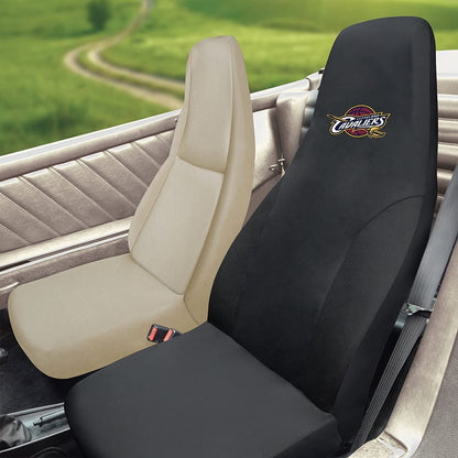 Cleveland Cavailers Bucket Auto Seat Cover 48x20 Inch Elastic