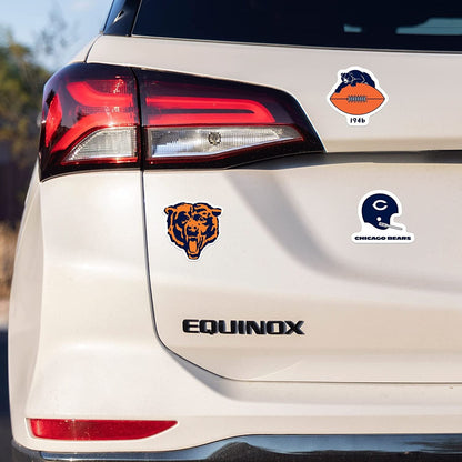 Georgia Southern University Eagles 3-Piece Retro Decal Sticker Sheet, Die Cut, Clear Backing, 3x12 Inch