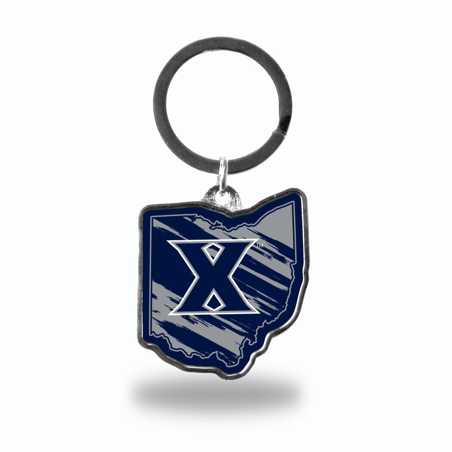 Rico Industries NCAA Xavier Musketeers State Shape Keychain