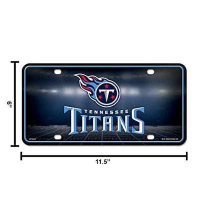 Georgia Southern University Eagles Premium Metal Auto Tag License Plate, Split Logo Design, 12x6 Inch