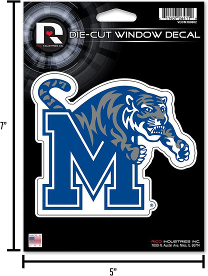 Rico Industries NFL Football Kansas City Chiefs 2024 Super Bowl Champions 5" x 7" Vinyl Die-Cut Decal - Car/Truck/Home Accessory