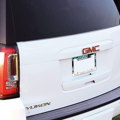 New York Giants Metal License Plate Frame Chrome Tag Cover Alternate Design 6x12 Inch