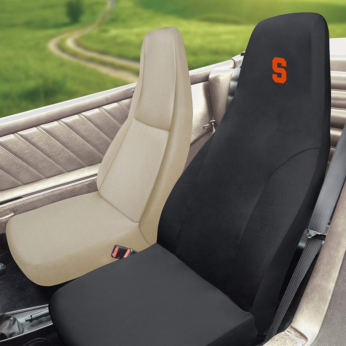 FANMATS NCAA Syracuse Orange Seat Coverseat Cover, Team Colors, One Sized
