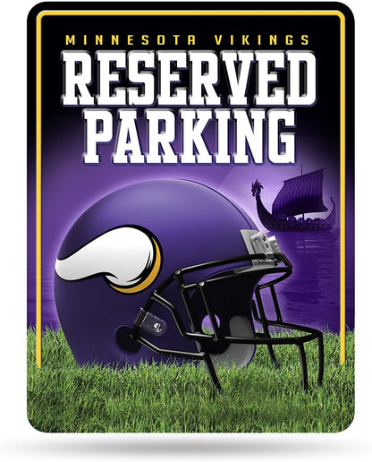 Minnesota Vikings Metal Parking Sign