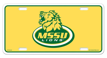 Missouri Southern State Lions University Metal Tag License Plate