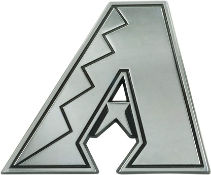 Arizona Diamondbacks Solid Metal Raised Auto Emblem Decal Adhesive Backing