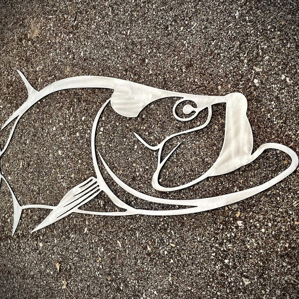 Steel Hollow Tarpon Wall Art