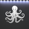 Steel Octopus Wall Art